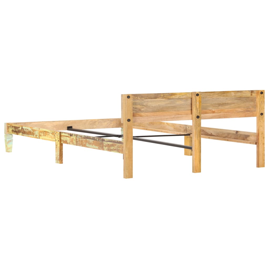 Bedframe massief gerecycled hout 180x200 cm