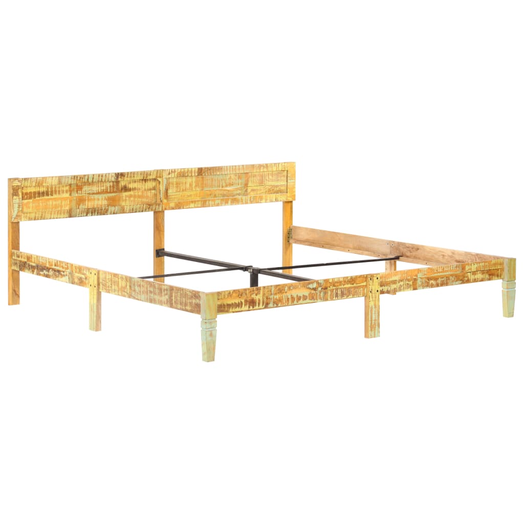 Bedframe massief gerecycled hout 180x200 cm