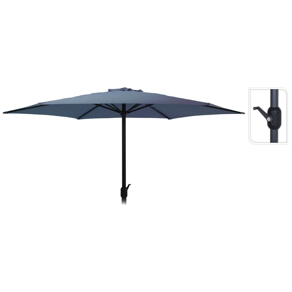 ProGarden Parasol Monica 270 cm lichtgrijs