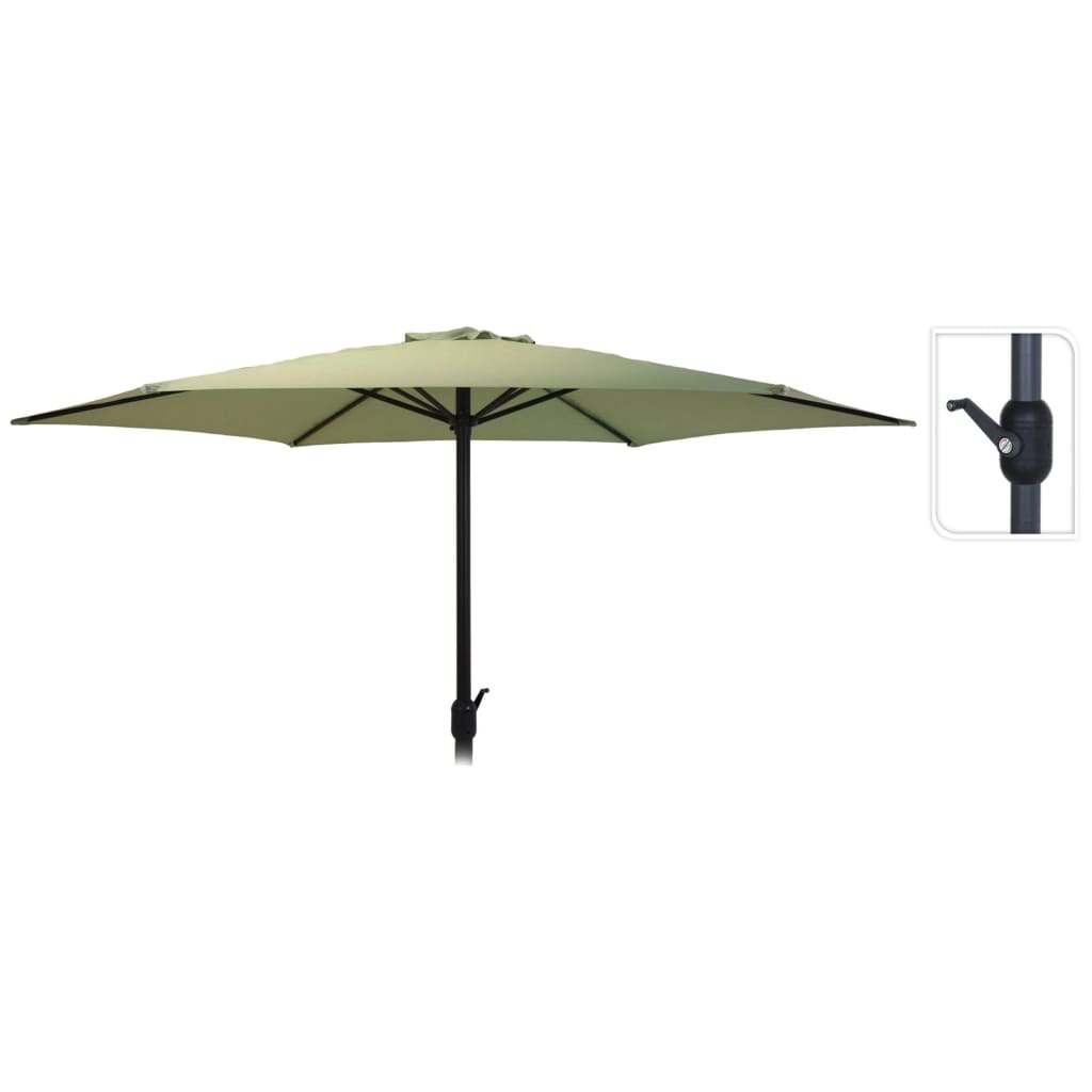 ProGarden Parasol Monica 270 cm lichtgrijs