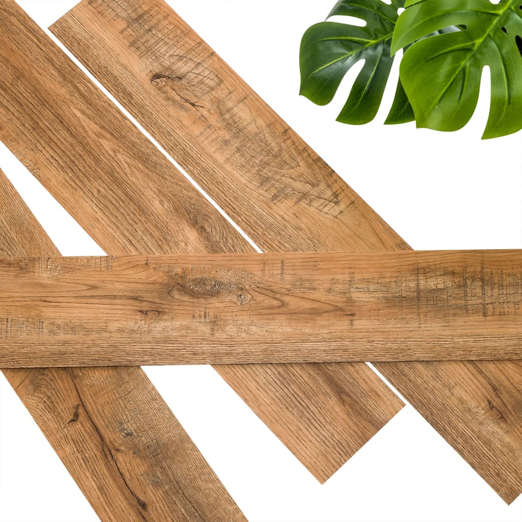 WallArt Planken hout-look schuurhout eiken