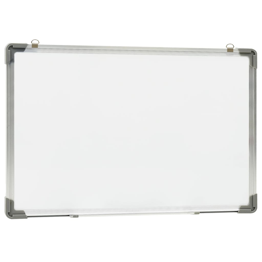 Whiteboard magnetisch 50x35 cm staal wit