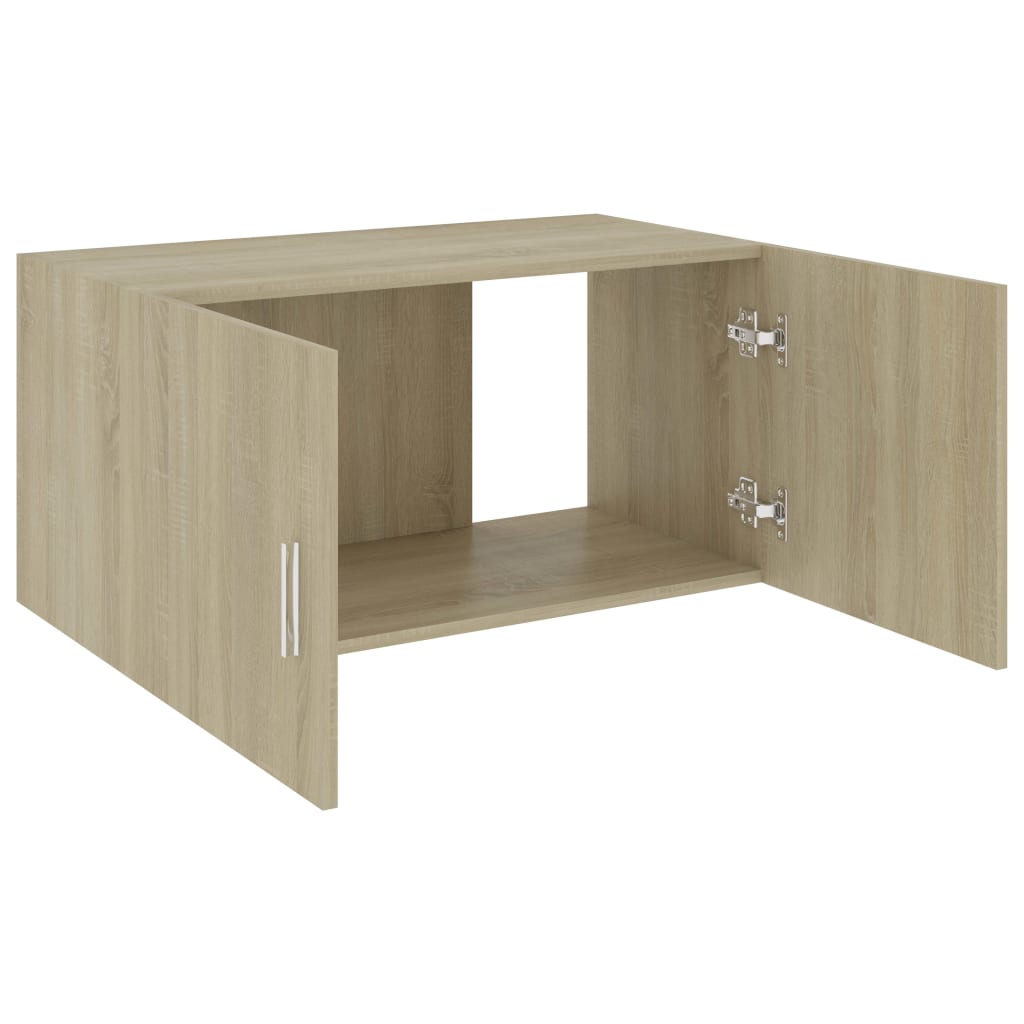 Hangkast 80x39x40 cm bewerkt hout