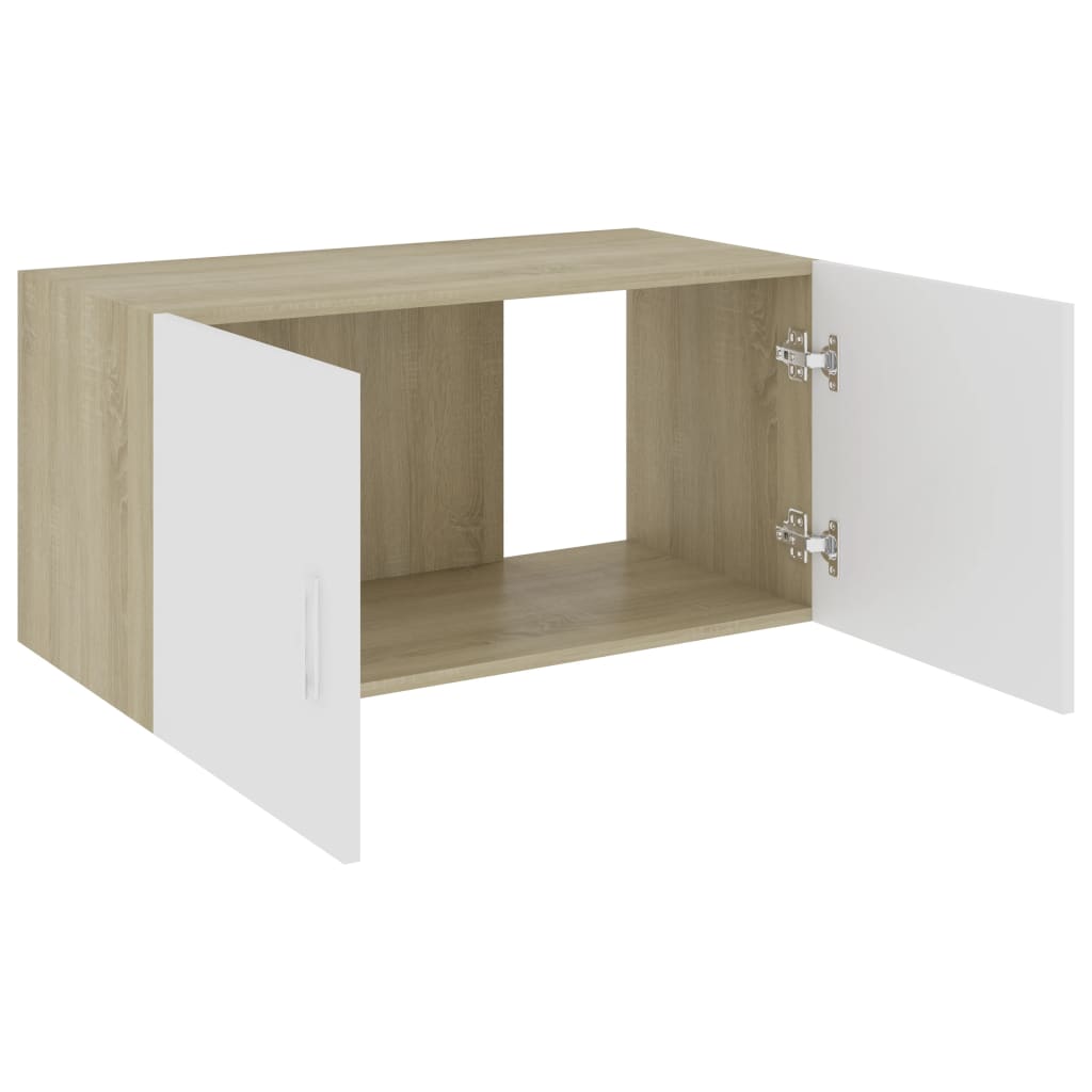 Hangkast 80x39x40 cm bewerkt hout