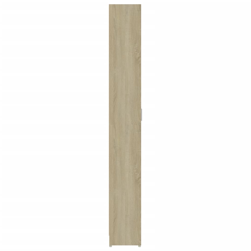 Gangkast 55x25x189 cm bewerkt hout