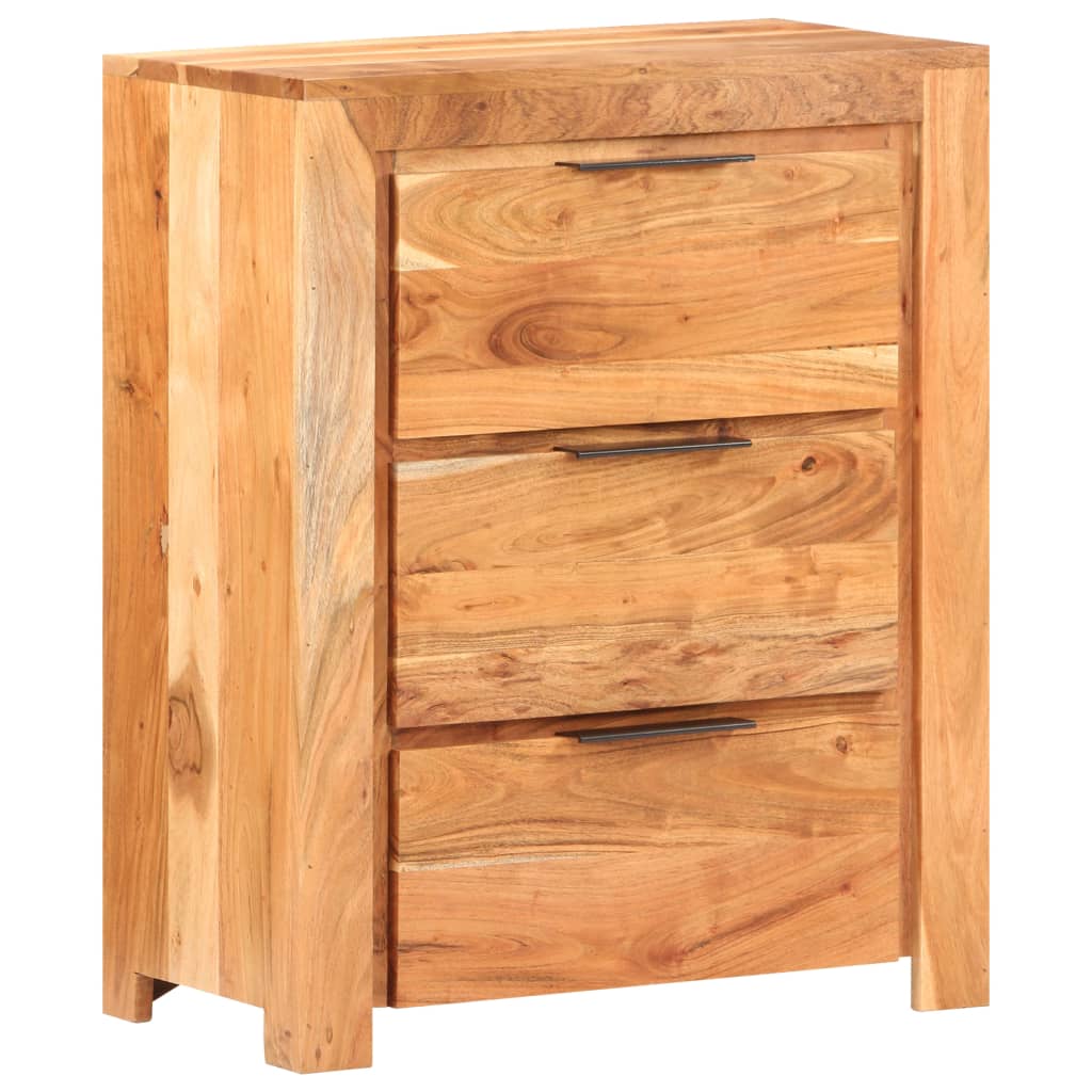 Dressoir 59x33x75 cm ruw mangohout