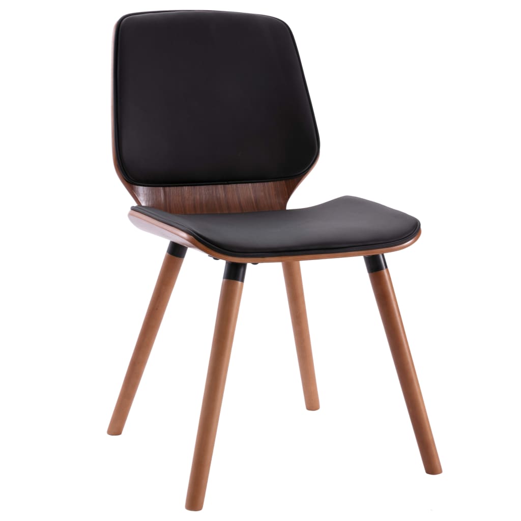 Eetkamerstoelen 2 st kunstleer