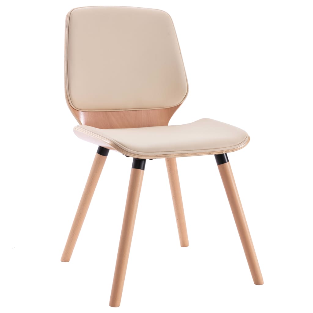 Eetkamerstoelen 2 st kunstleer