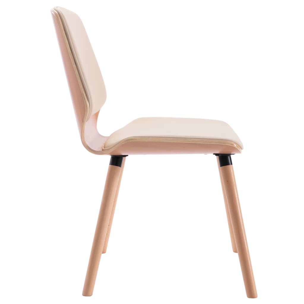 Eetkamerstoelen 4 st stof