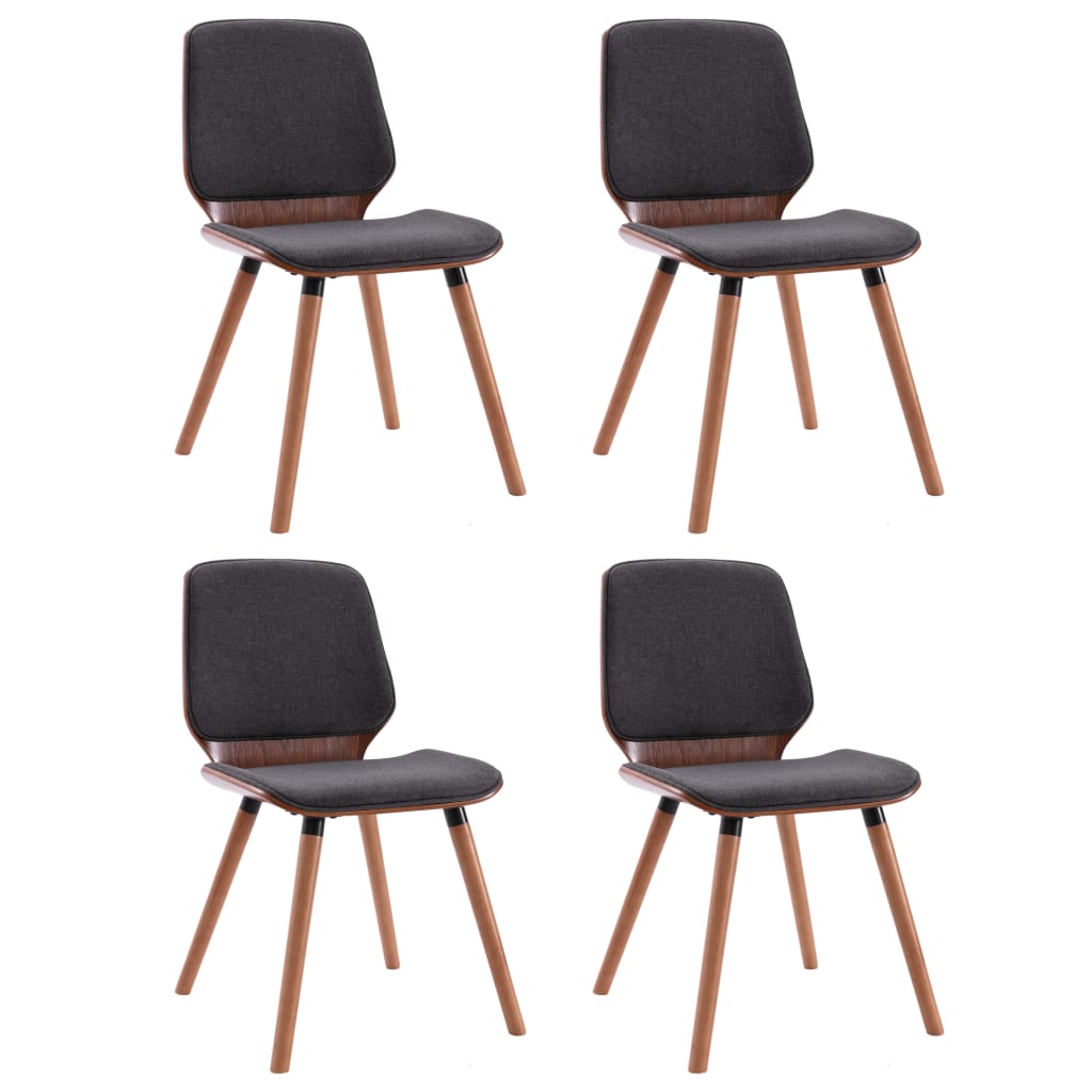 Eetkamerstoelen 6 st stof