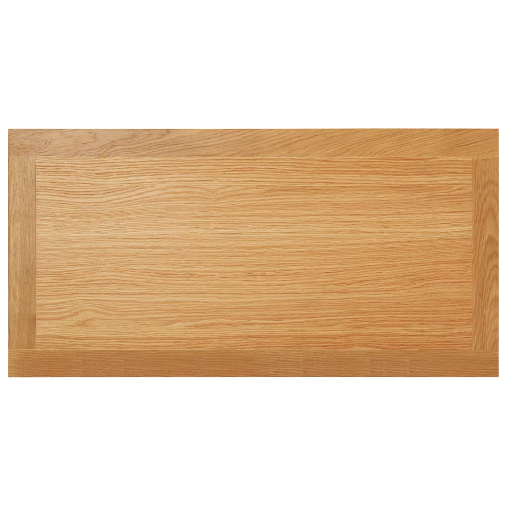 Salontafel 110x55x40 cm massief eikenhout