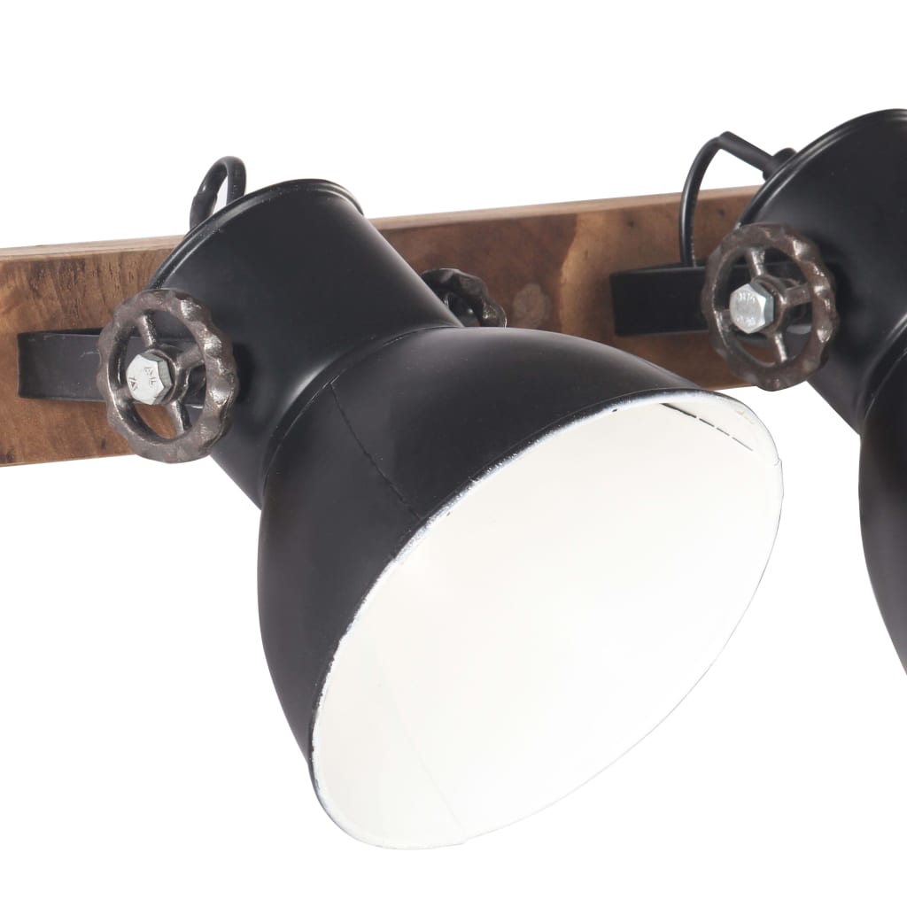 Wandlamp industrieel E27 45x25 cm messingkleurig