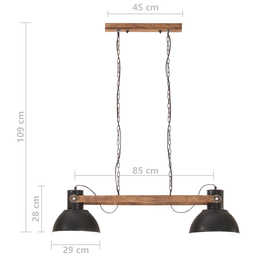 Hanglamp industrieel 25 W E27 109 cm