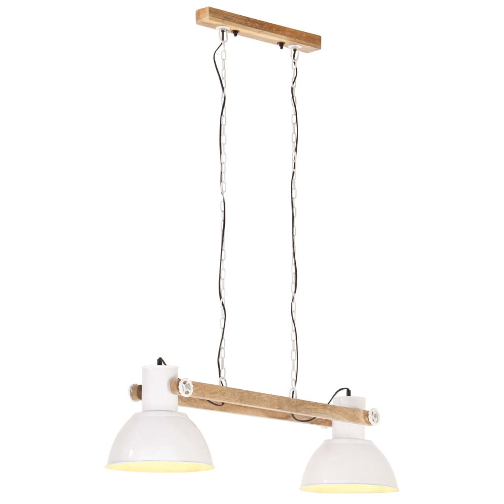 Hanglamp industrieel 25 W E27 109 cm wit