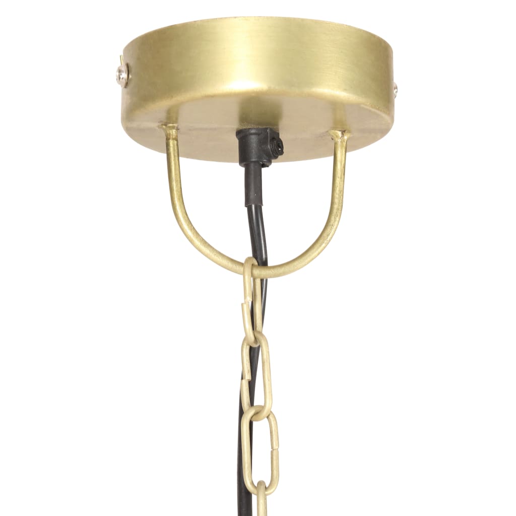 Hanglamp industrieel vintage rond 25 W E27 41 cm wit