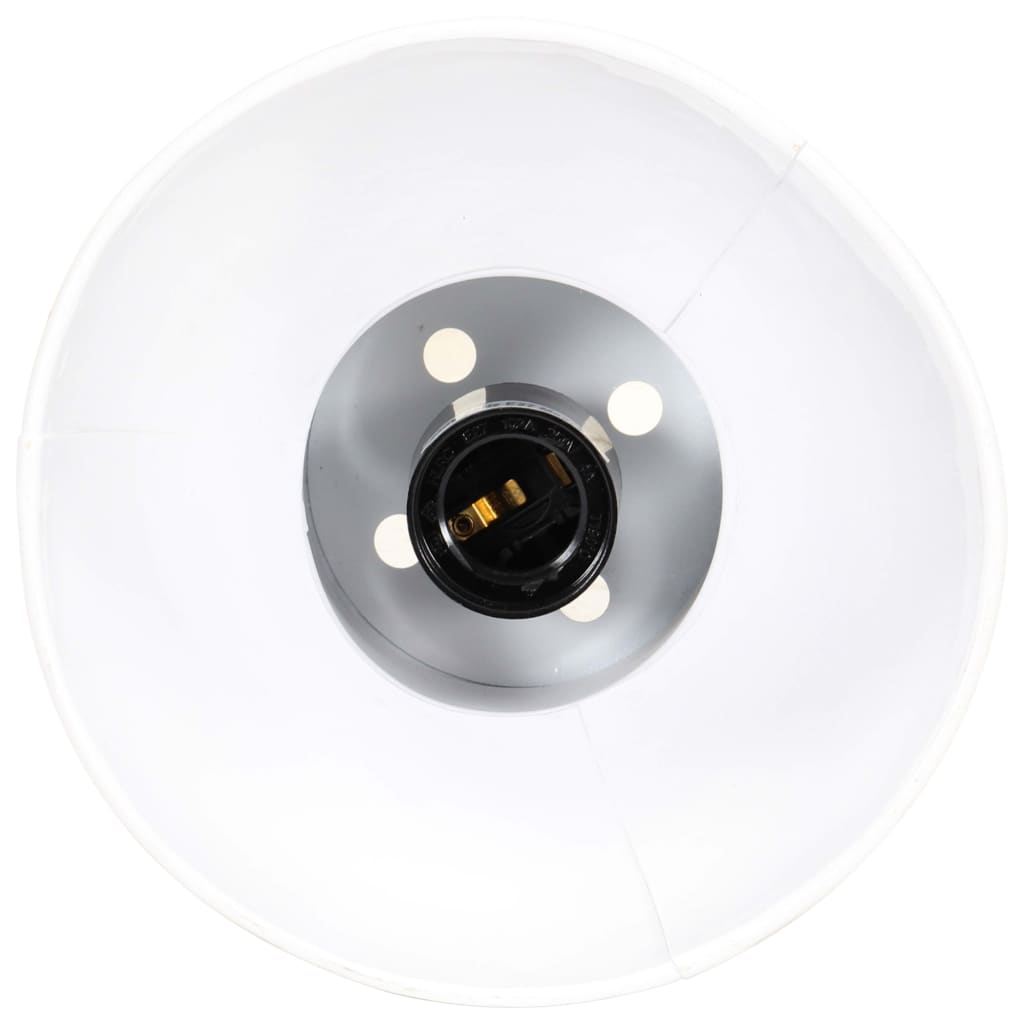 Hanglamp rond 25 W E27 28,5 cm wit