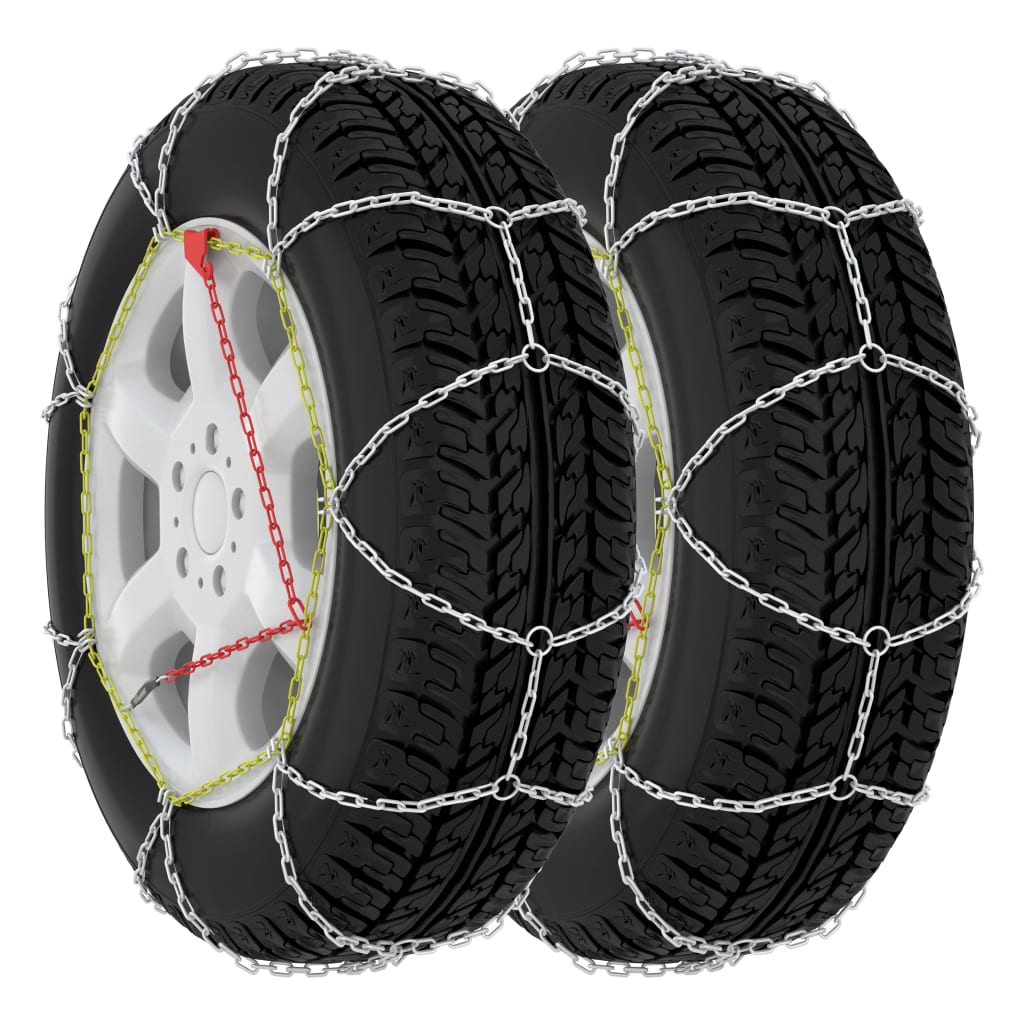 Sneeuwkettingen 2 st 16 mm SUV 4x4 maat 390