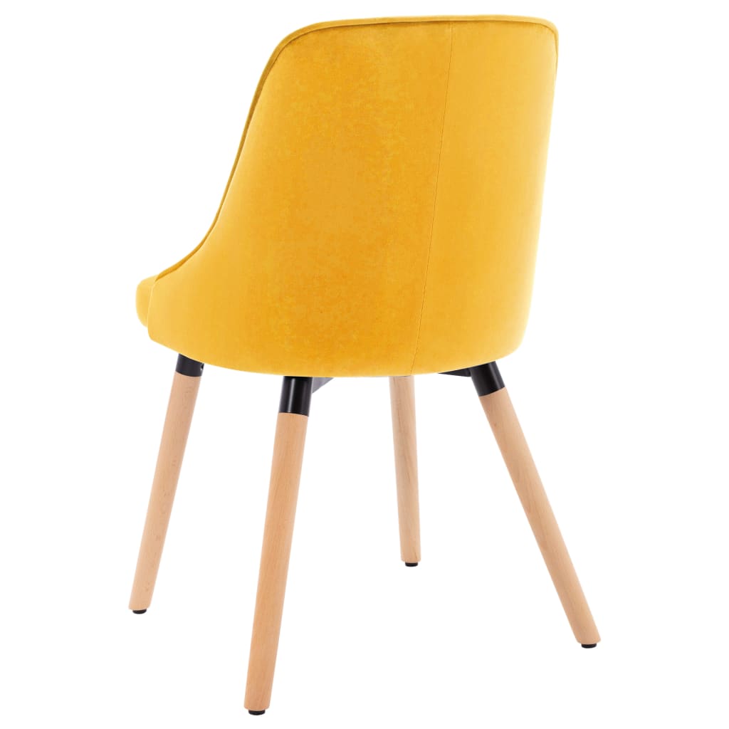 Eetkamerstoelen 2 st fluweel