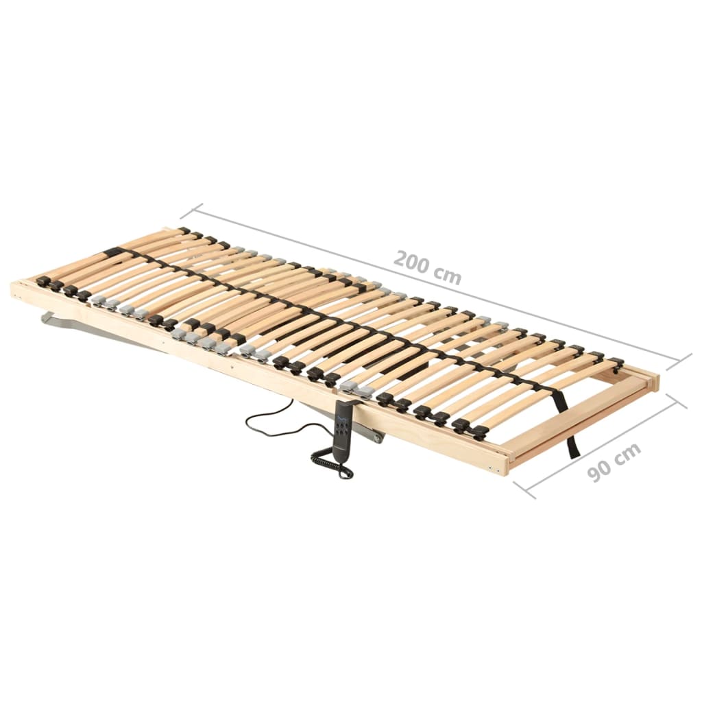 Lattenbodem met 28 latten 7 zones 100x200 cm