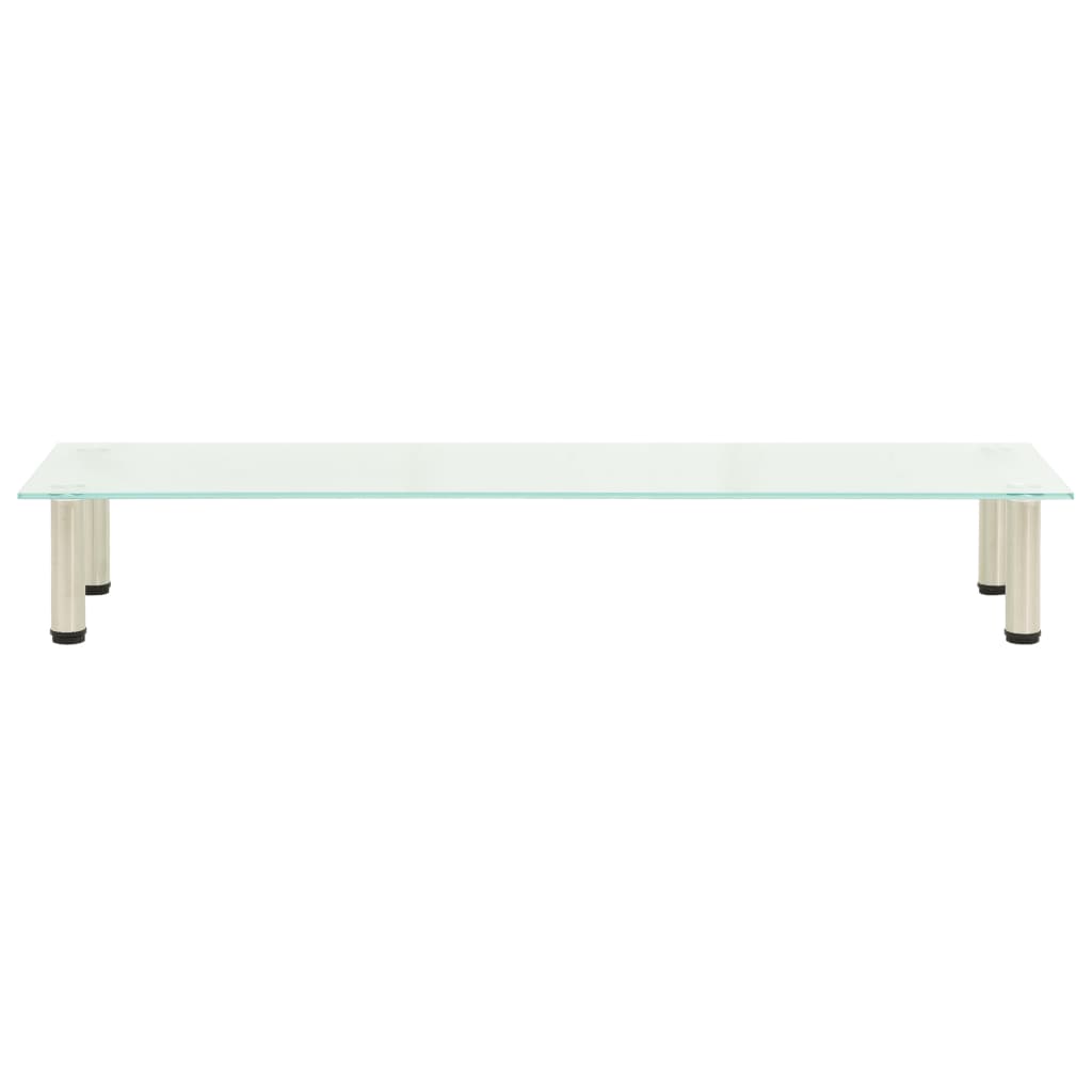 Tv-meubel 100x35x17 cm gehard glas