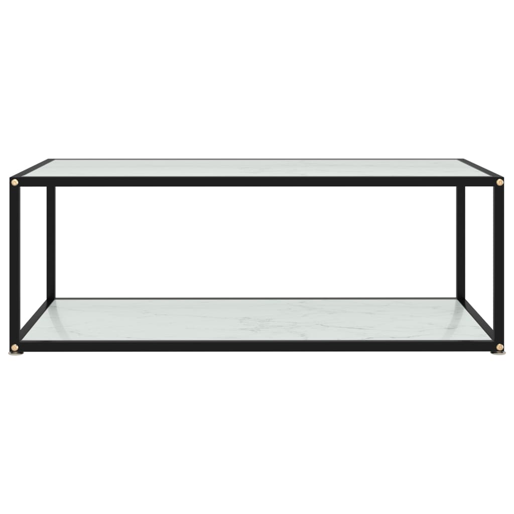 Salontafel 60x60x35 cm gehard glas transparant