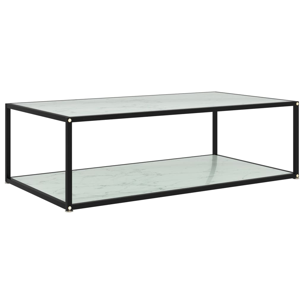 Salontafel 60x60x35 cm gehard glas transparant