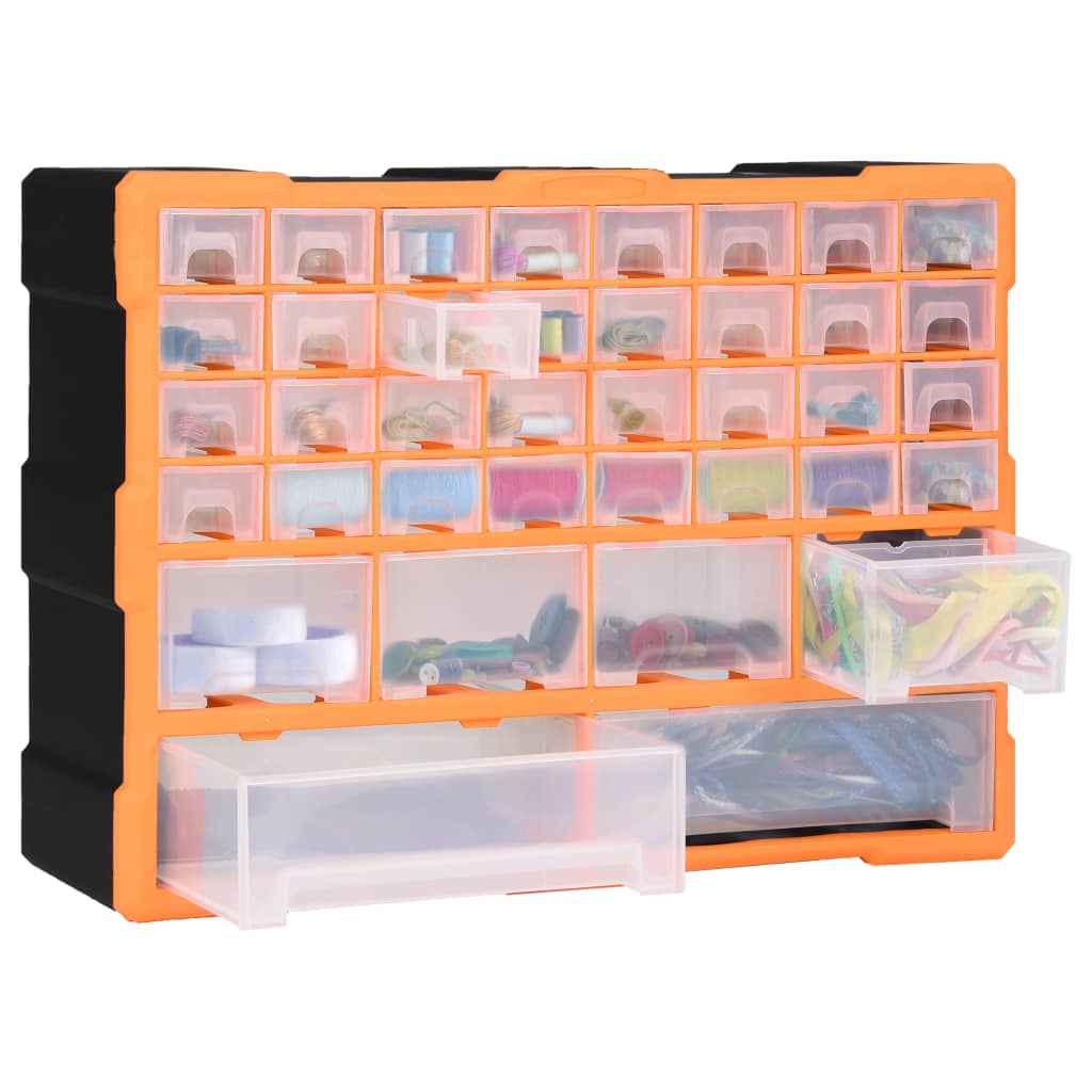 Organiser met 40 lades 52x16x37,5 cm