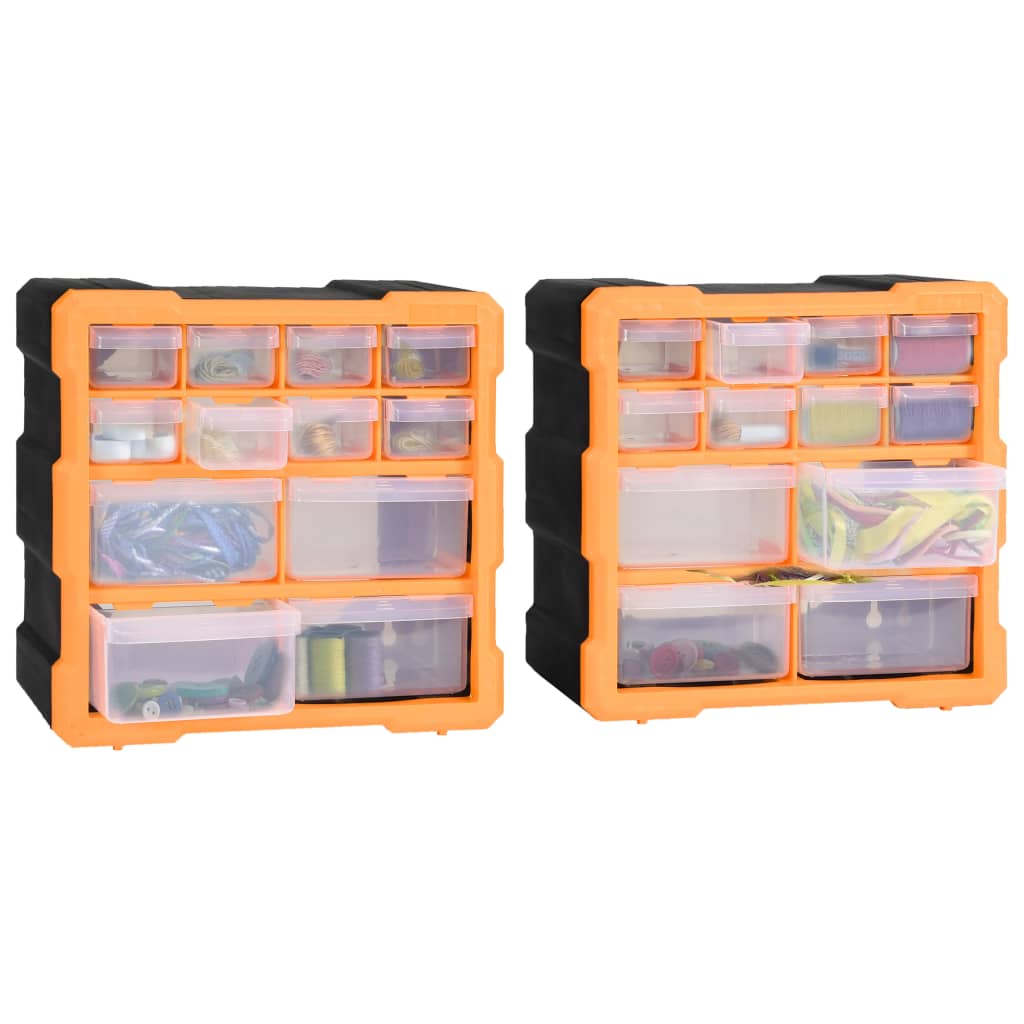 Organiser met 40 lades 52x16x37,5 cm