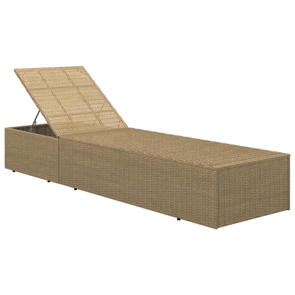 Ligbed poly rattan