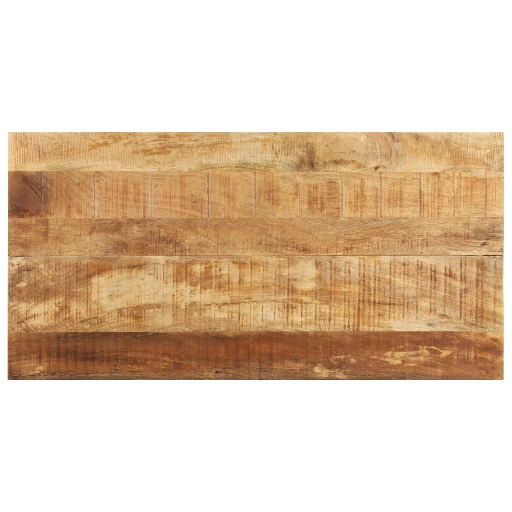 Eettafel 200x100x76 cm ruw mangohout