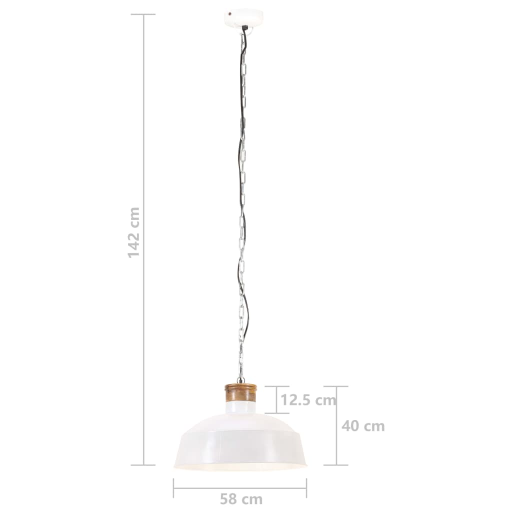 Hanglamp industrieel E27 32 cm