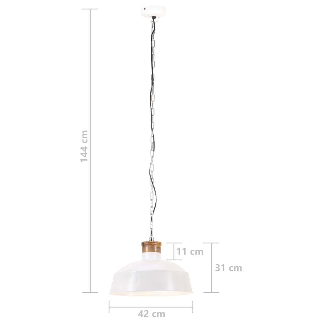 Hanglamp industrieel E27 32 cm