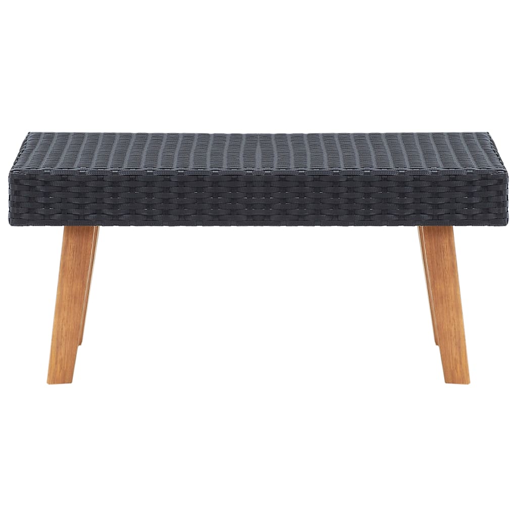 Tuintafel poly rattan