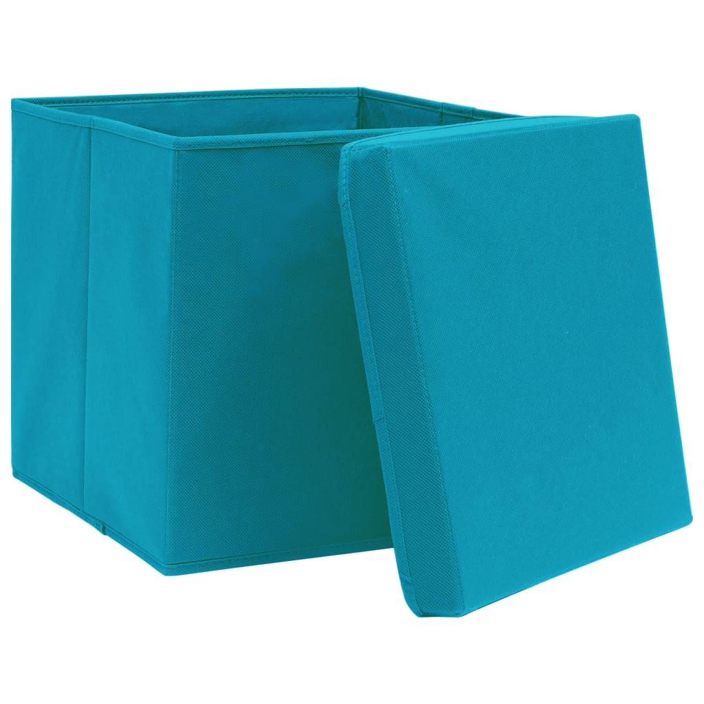 Opbergboxen 4 st 28x28x28 cm nonwoven stof