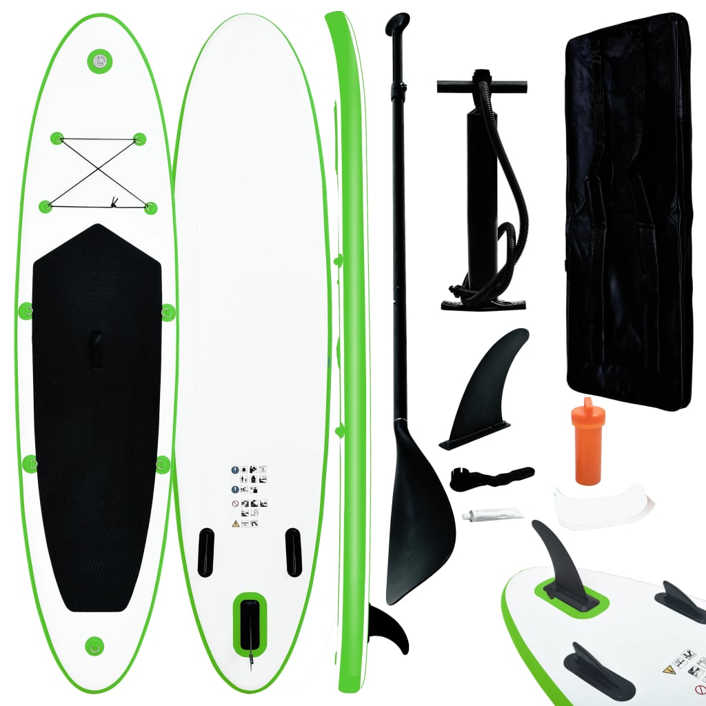 Stand Up Paddleboardset opblaasbaar en wit