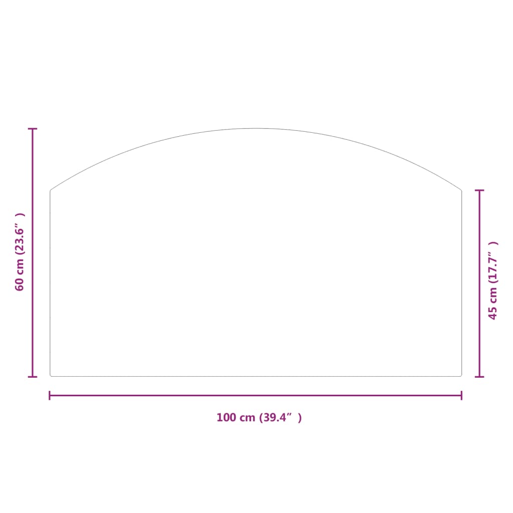 Glasplaat openhaard 120x50 cm