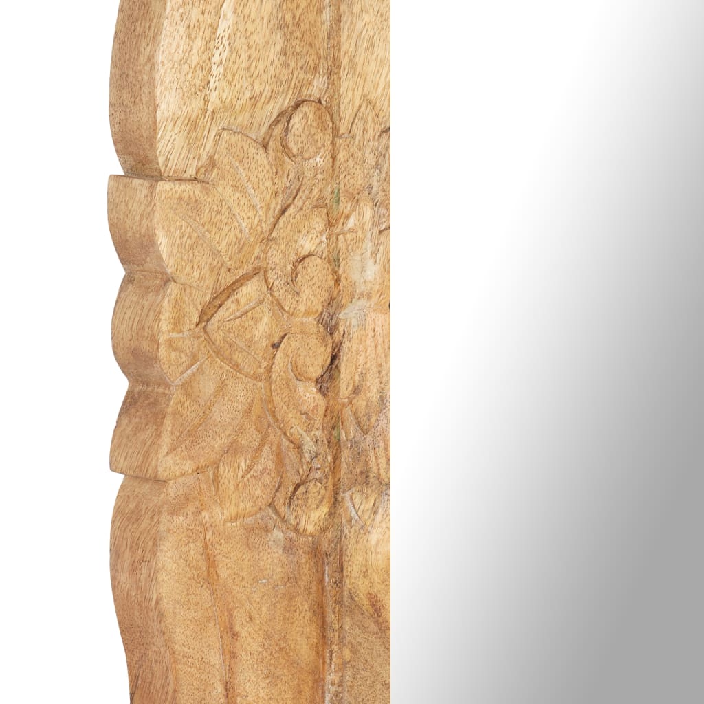 Spiegel 110x50 cm massief mangohout