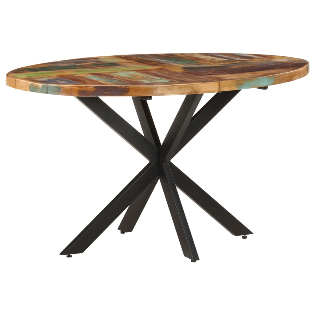 Eettafel 160x90x75 cm ruw mangohout