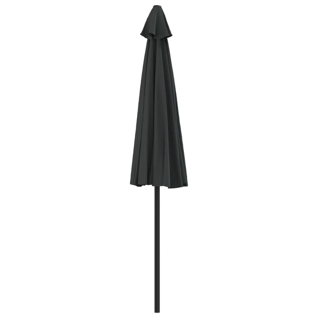 Balkonparasol half met aluminium paal 270x144 cm