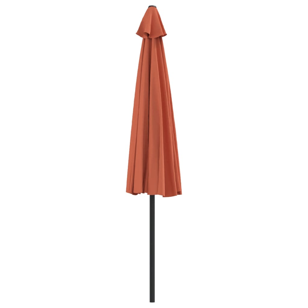 Balkonparasol half met aluminium paal 270x144 cm