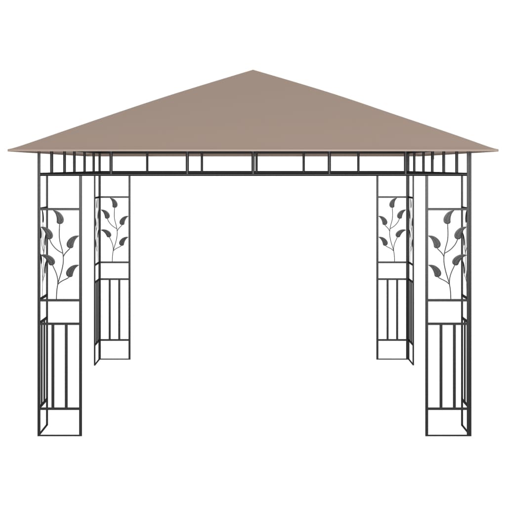 Prieel met klamboe 6x3x2,73 m