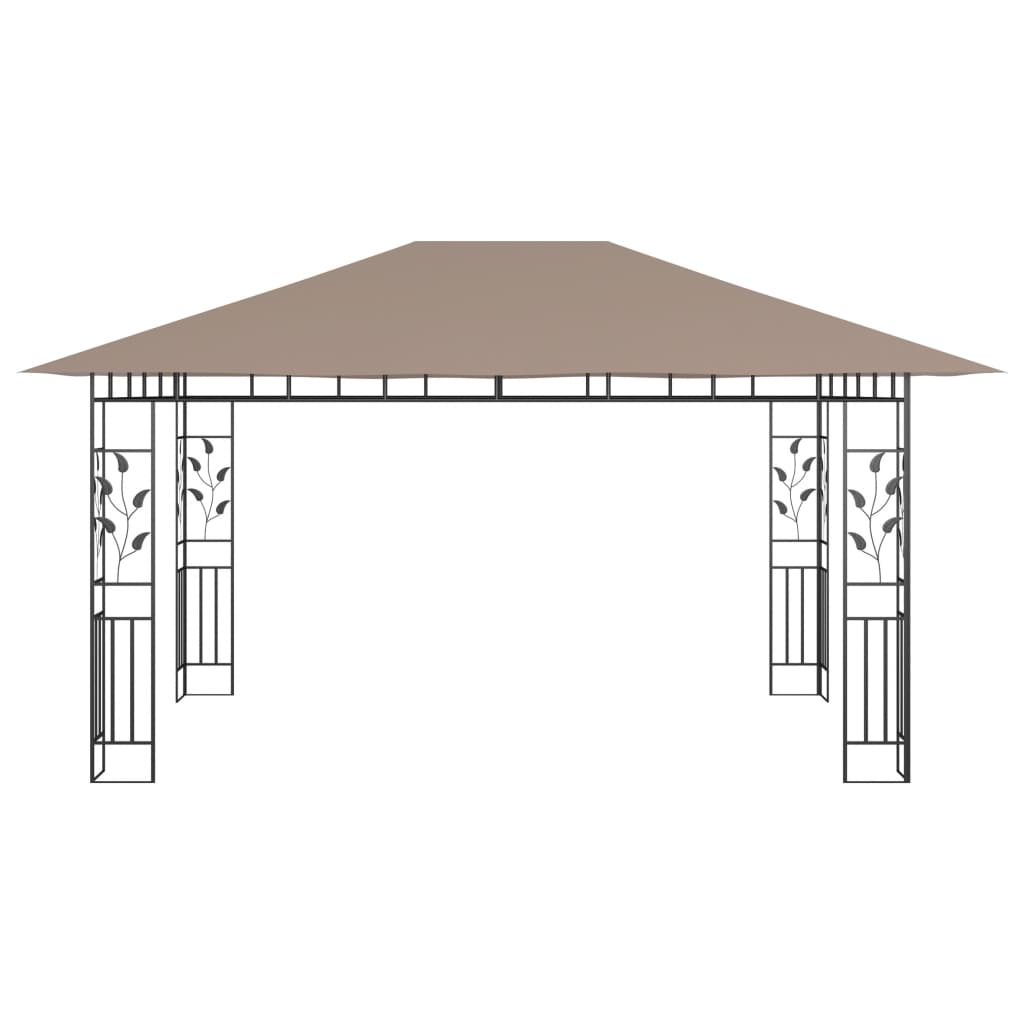 Prieel met klamboe 6x3x2,73 m