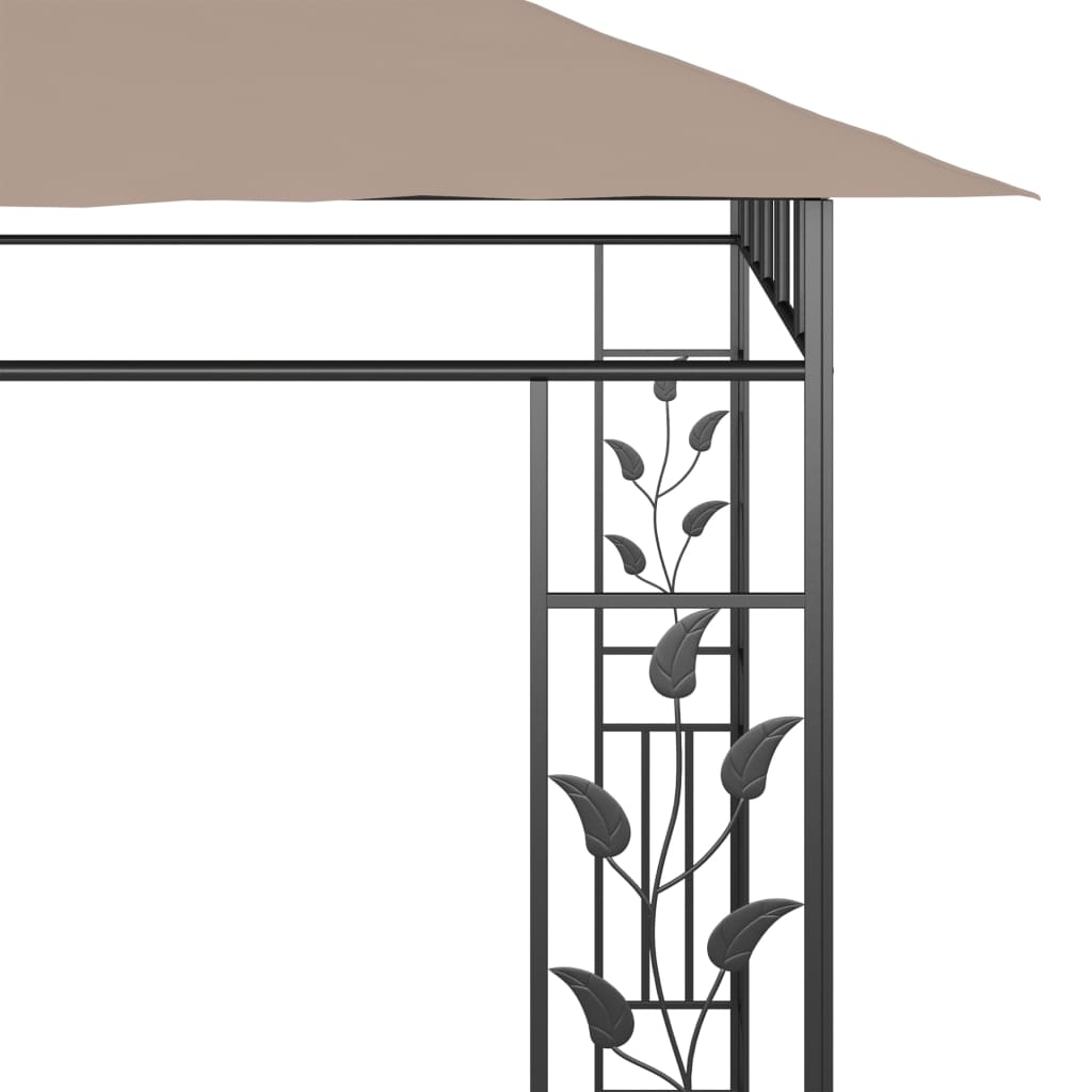 Prieel met klamboe 6x3x2,73 m