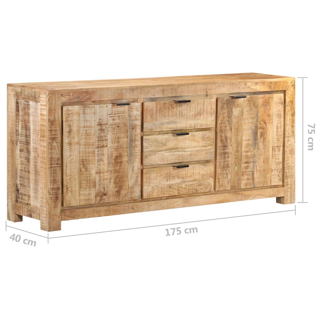 Dressoir 175x40x75 cm massief acaciahout