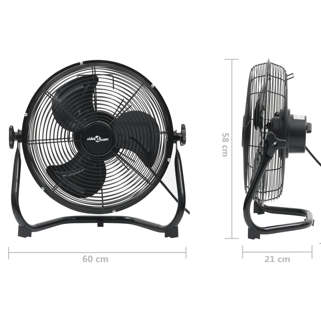 Vloerventilator 3 snelheden 100 W 55 cm