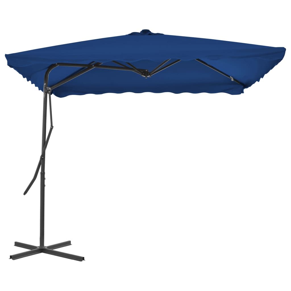 Parasol met stalen paal 250x250x230 cm