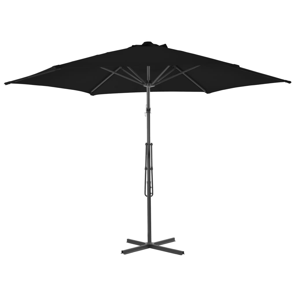 Parasol met stalen paal 300x230 cm