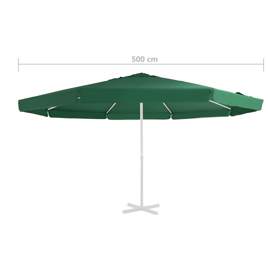 Vervangingsdoek voor parasol 600 cm