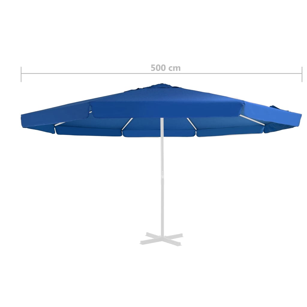 Vervangingsdoek voor parasol 600 cm