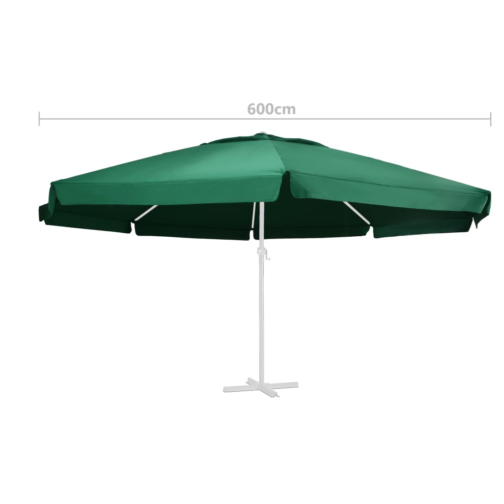 Vervangingsdoek voor parasol 600 cm